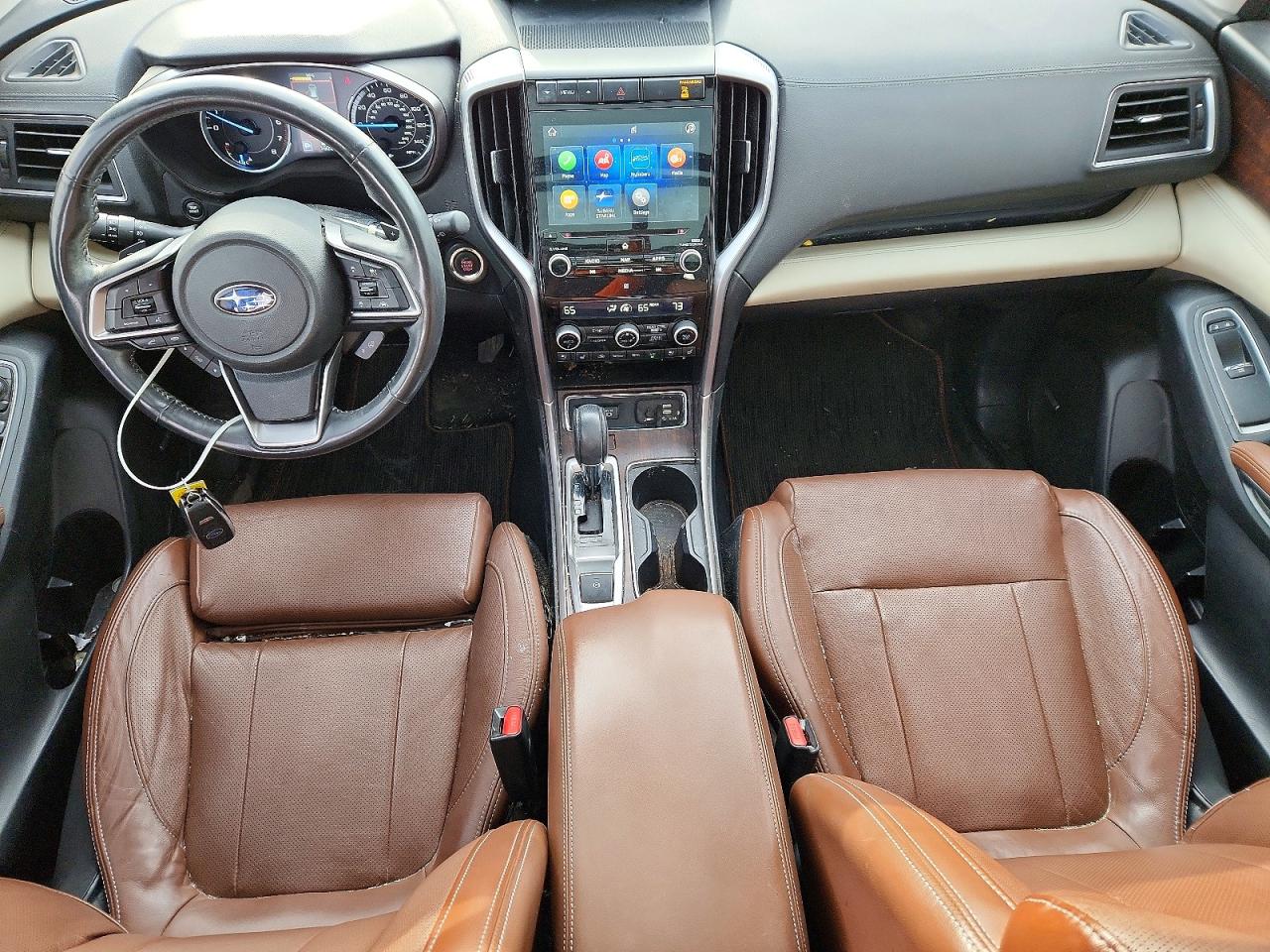 2019 Subaru Ascent Touring Black vin: 4S4WMARD6K3458181