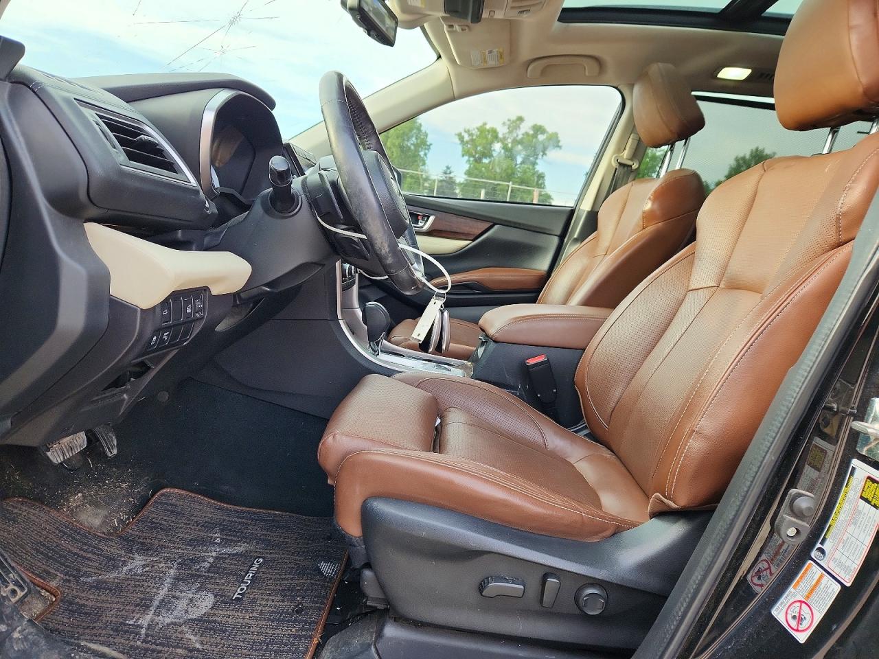 2019 Subaru Ascent Touring Black vin: 4S4WMARD6K3458181