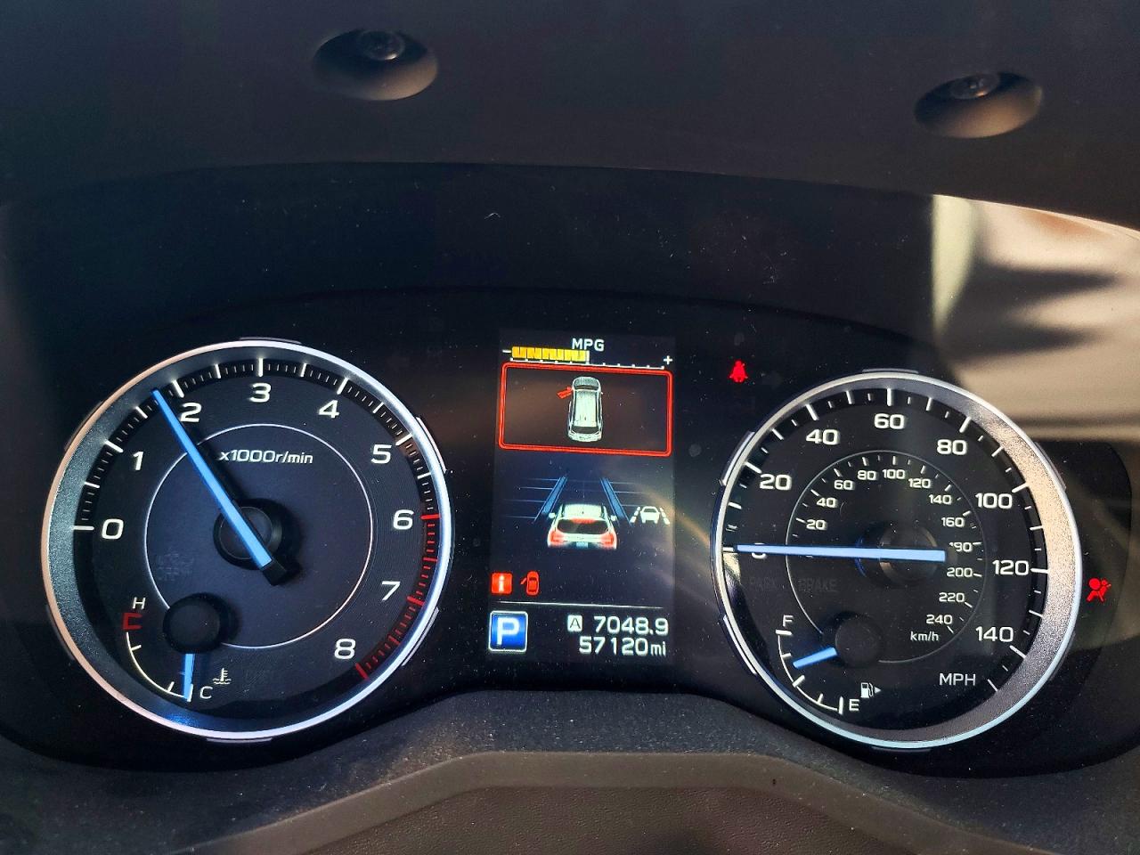 2020 Subaru Ascent Touring Blue vin: 4S4WMARD8L3453632