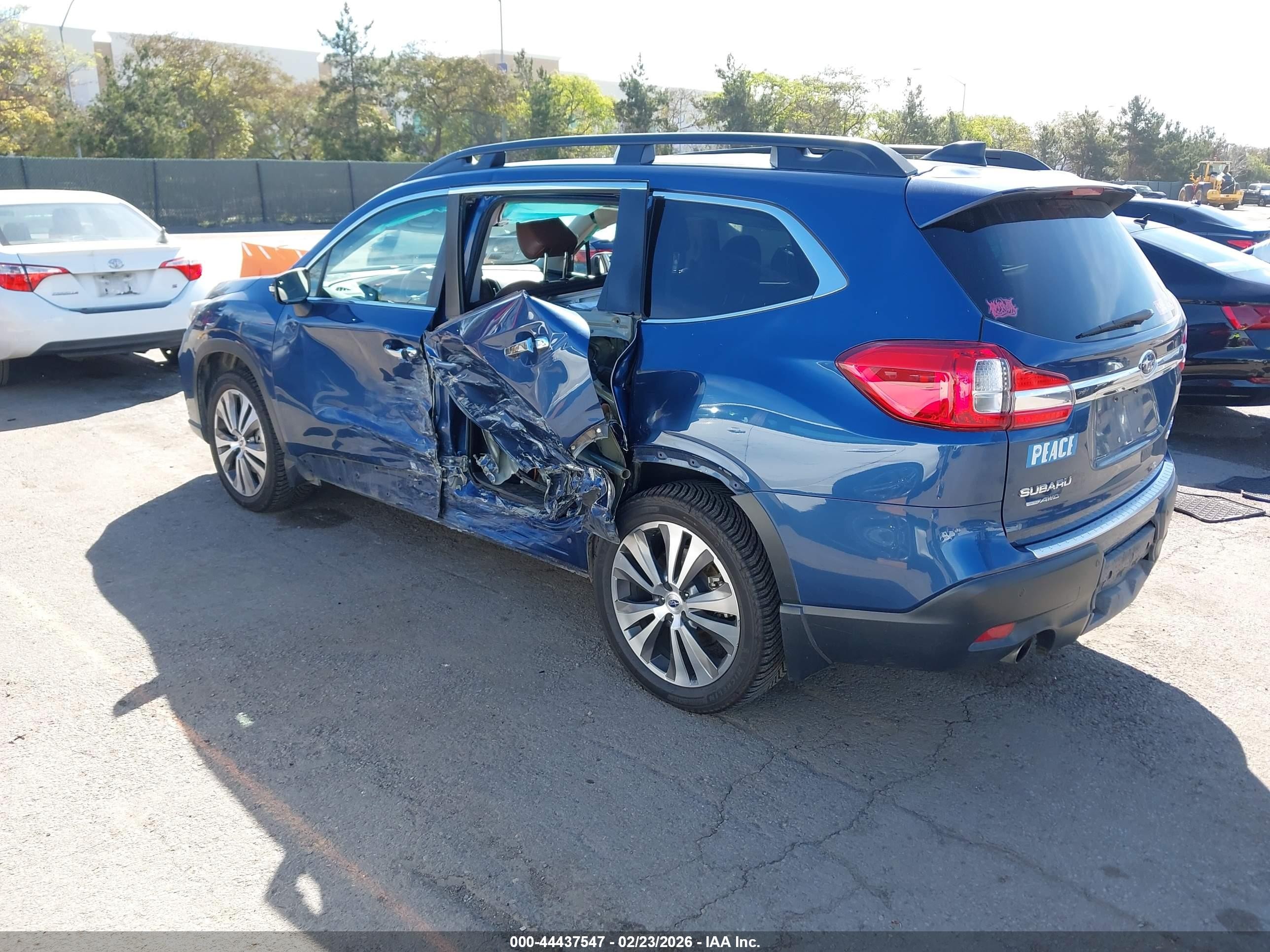 2020 Subaru Ascent Touring Dark Blue vin: 4S4WMARD8L3474433