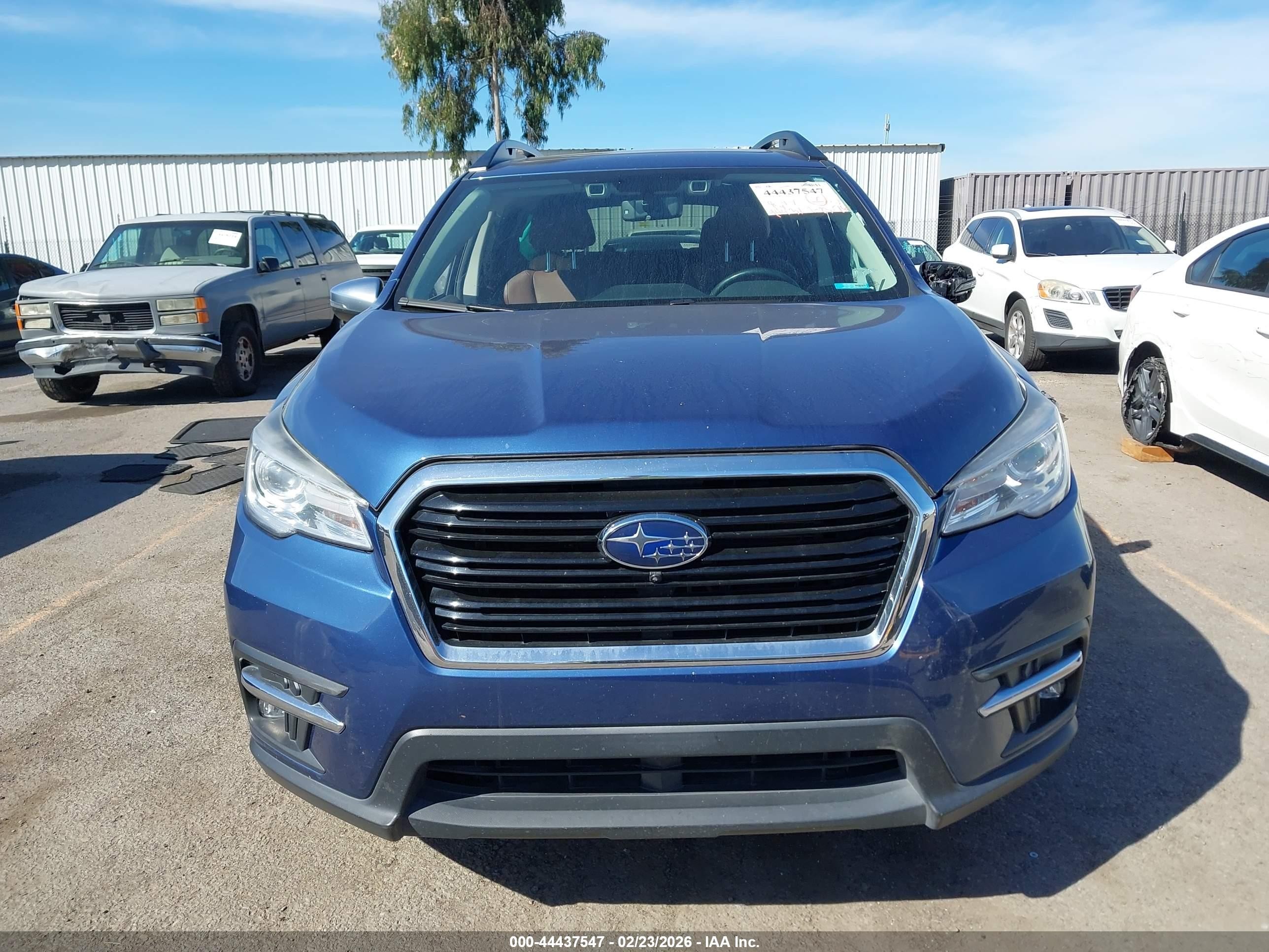 2020 Subaru Ascent Touring Dark Blue vin: 4S4WMARD8L3474433