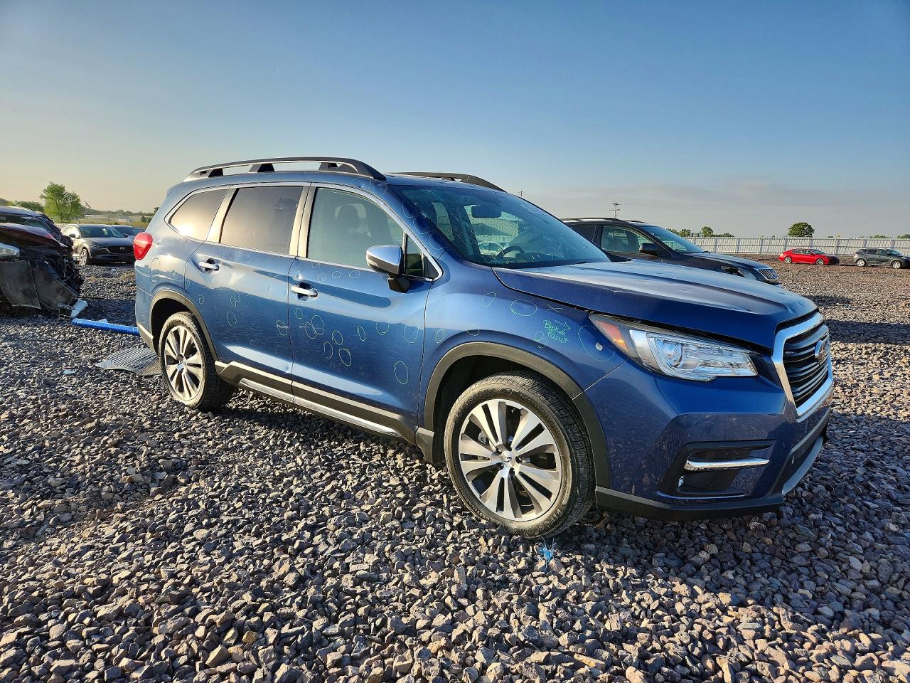 2022 Subaru Ascent Touring Синий vin: 4S4WMARDXN3419582