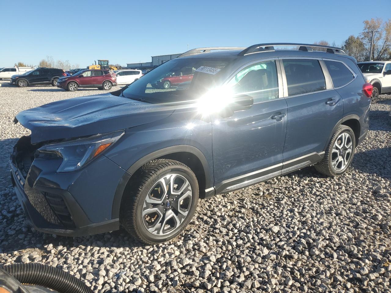 2024 Subaru Ascent Limited Blue vin: 4S4WMASD6R3410894