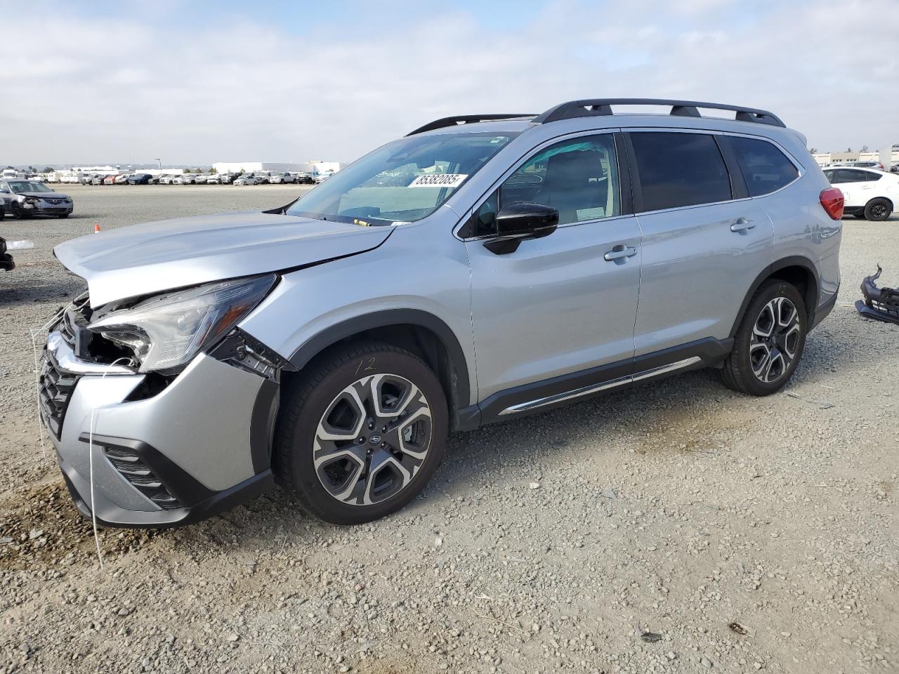 2024 Subaru Ascent Limited Silver vin: 4S4WMAUDXR3414363