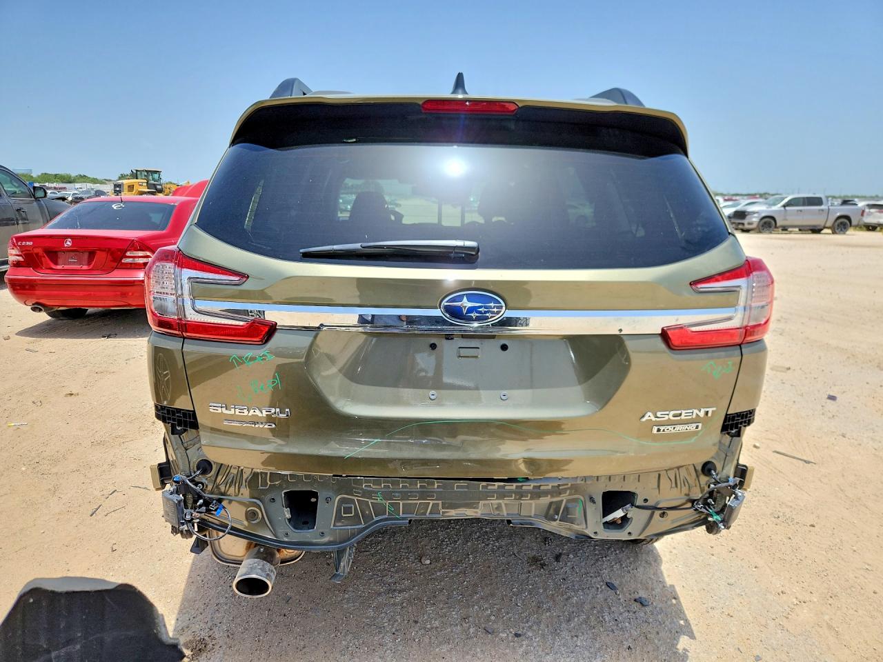 2025 Subaru Ascent Touring Green vin: 4S4WMAUDXS3442802