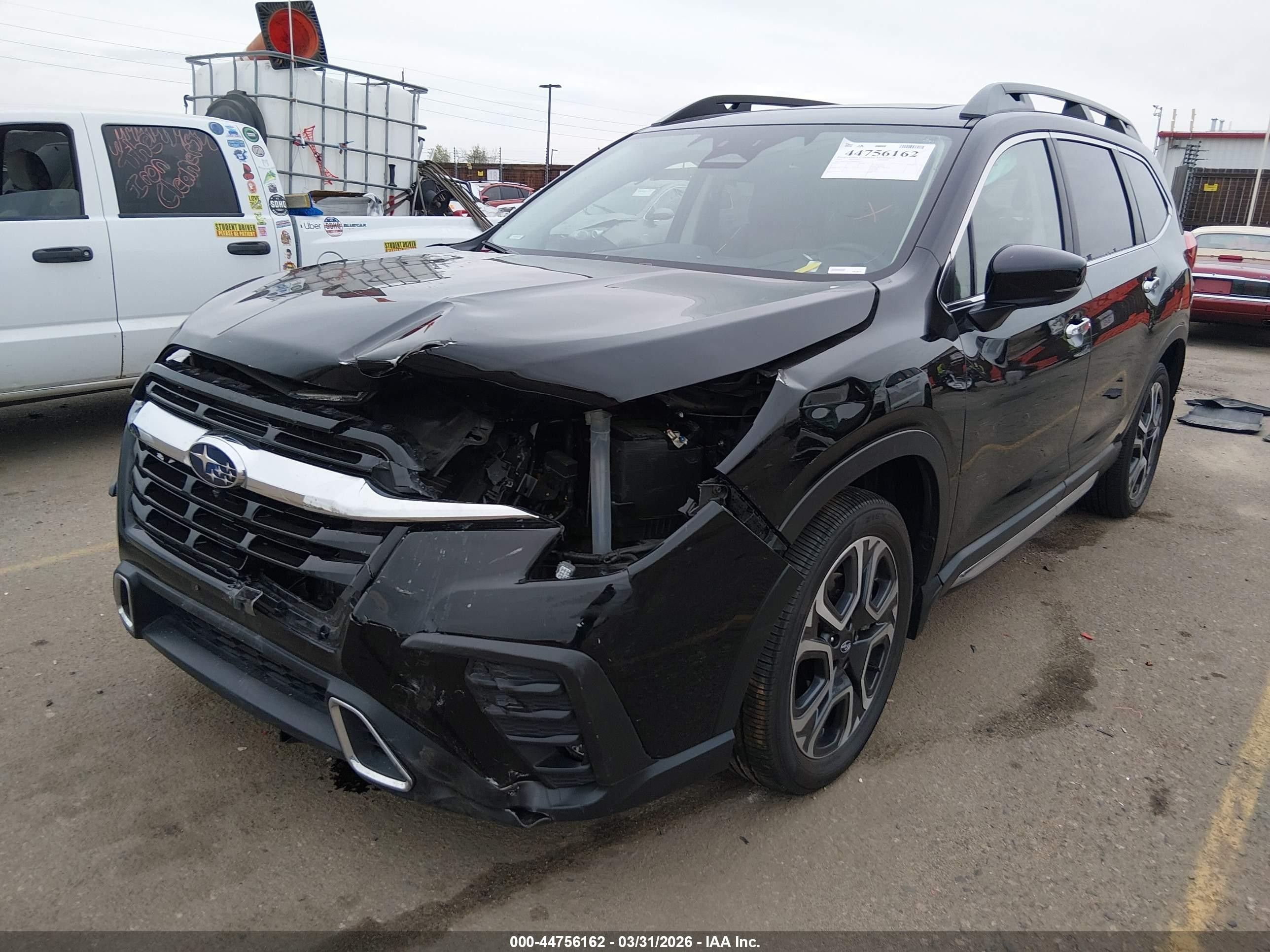 2024 Subaru Ascent Touring 7-passenger Черный vin: 4S4WMAWD4R3464611