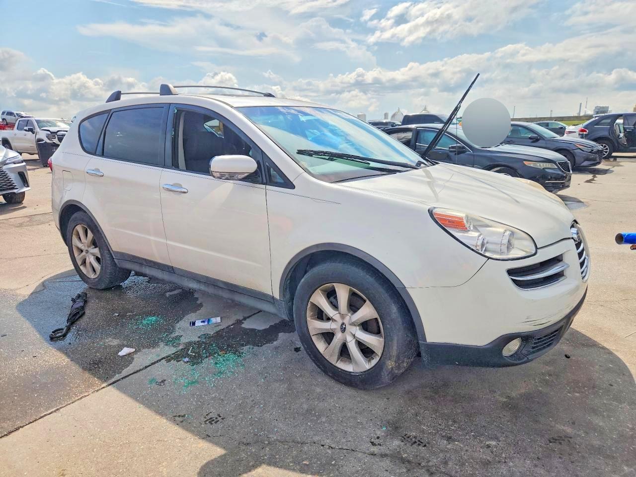 2006 Subaru B9 Tribeca 3.0 H6 Белый vin: 4S4WX82C064421905