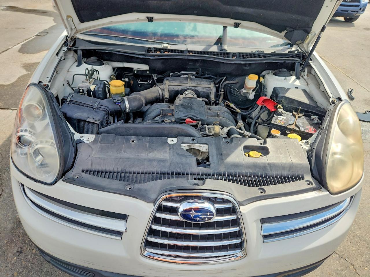 2006 Subaru B9 Tribeca 3.0 H6 Белый vin: 4S4WX82C064421905
