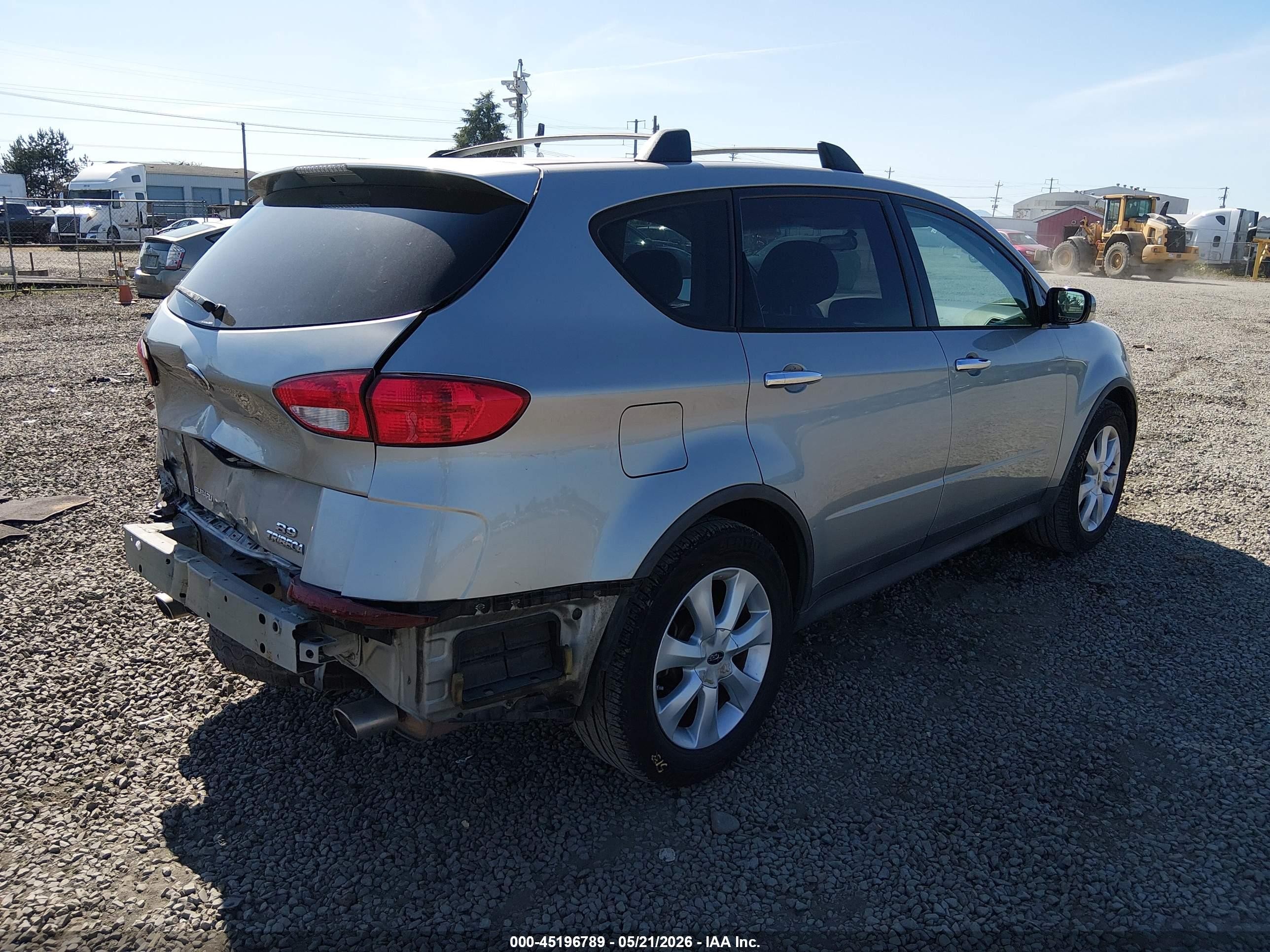2006 Subaru B9 Tribeca Base 5-passenger/limited 5-passenger Silver vin: 4S4WX82C164416244