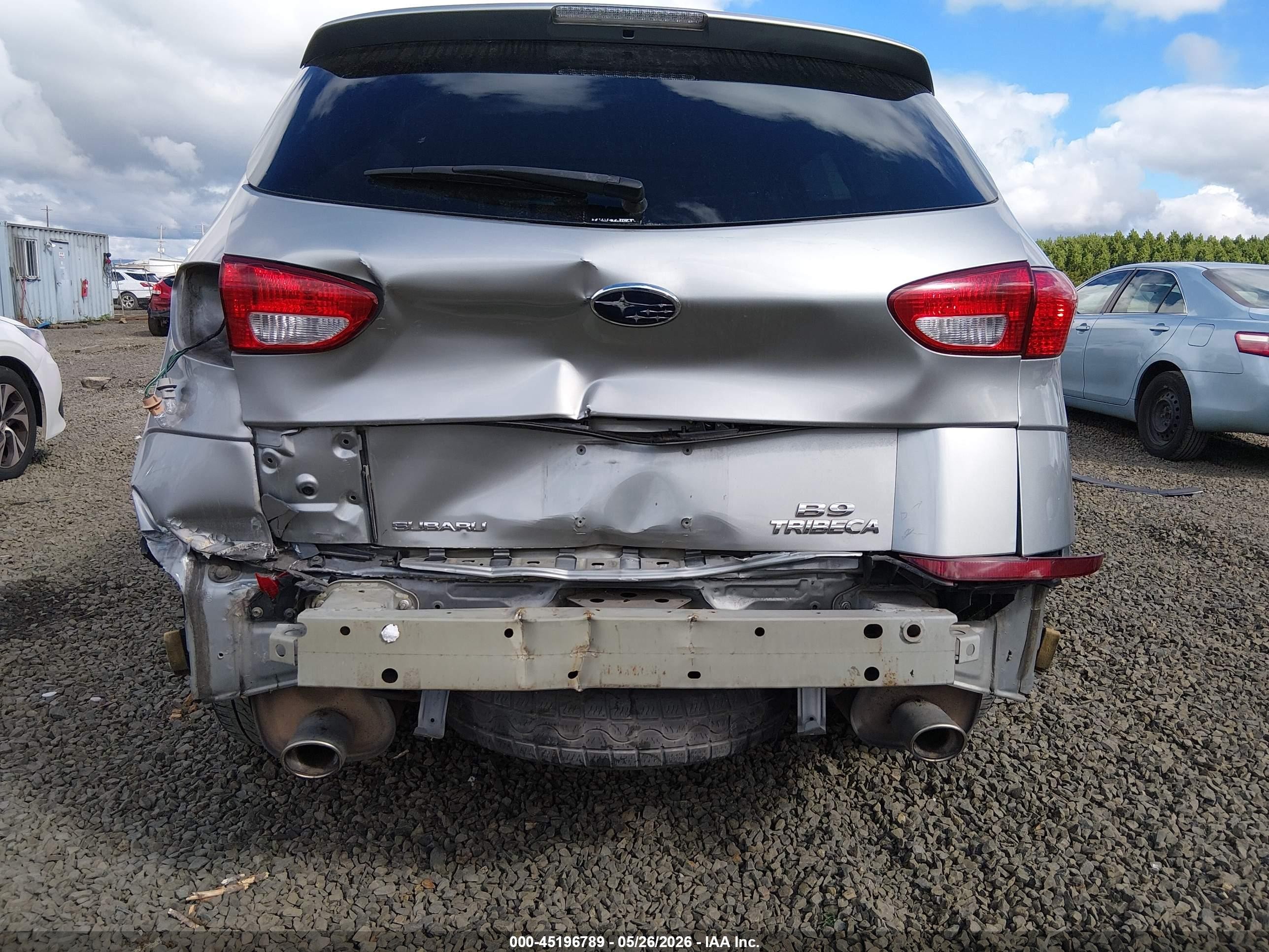 2006 Subaru B9 Tribeca Base 5-passenger/limited 5-passenger Silver vin: 4S4WX82C164416244