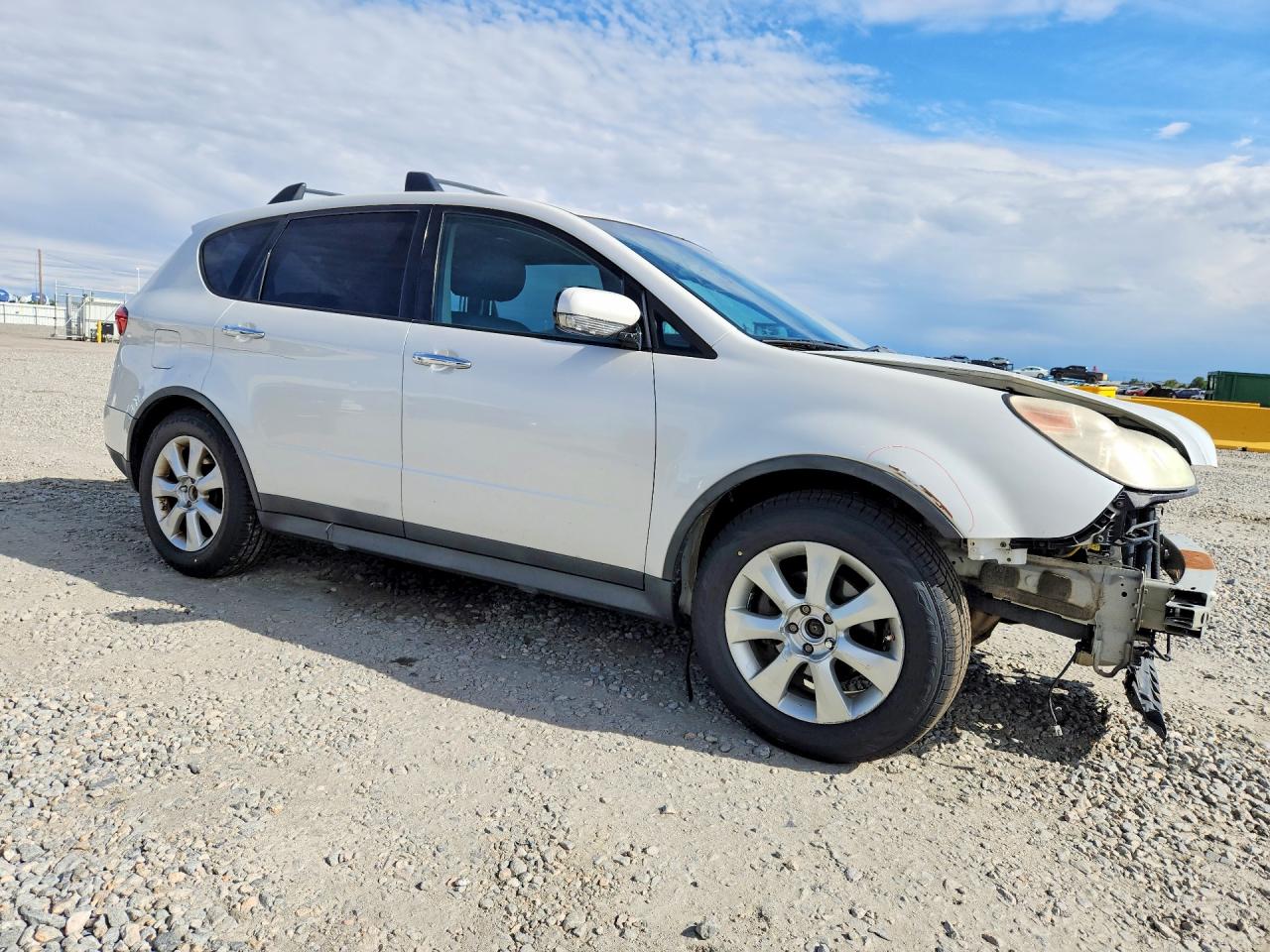 2006 Subaru B9 Tribeca 3.0 H6 White vin: 4S4WX82C364420036