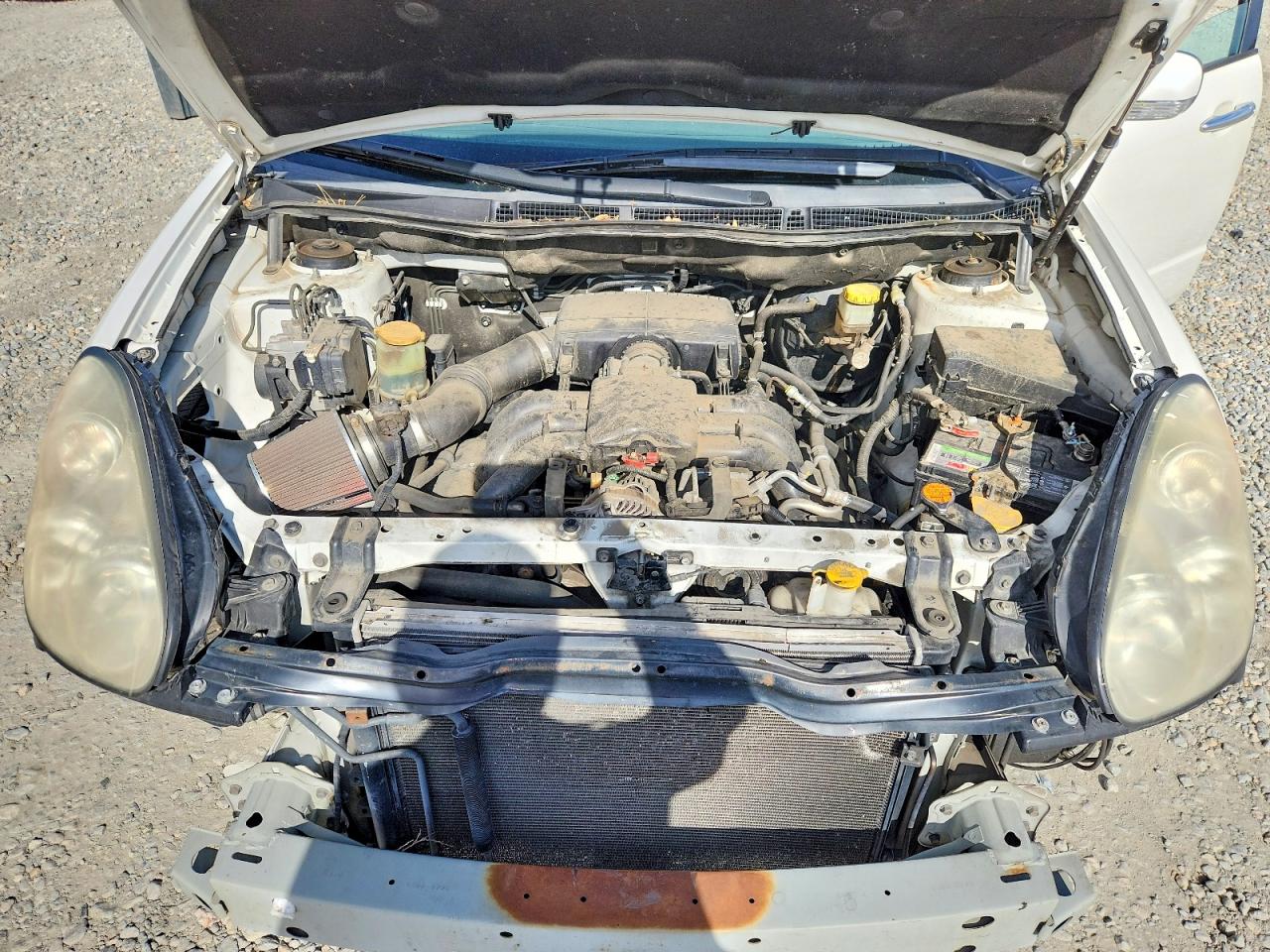 2006 Subaru B9 Tribeca 3.0 H6 White vin: 4S4WX82C364420036