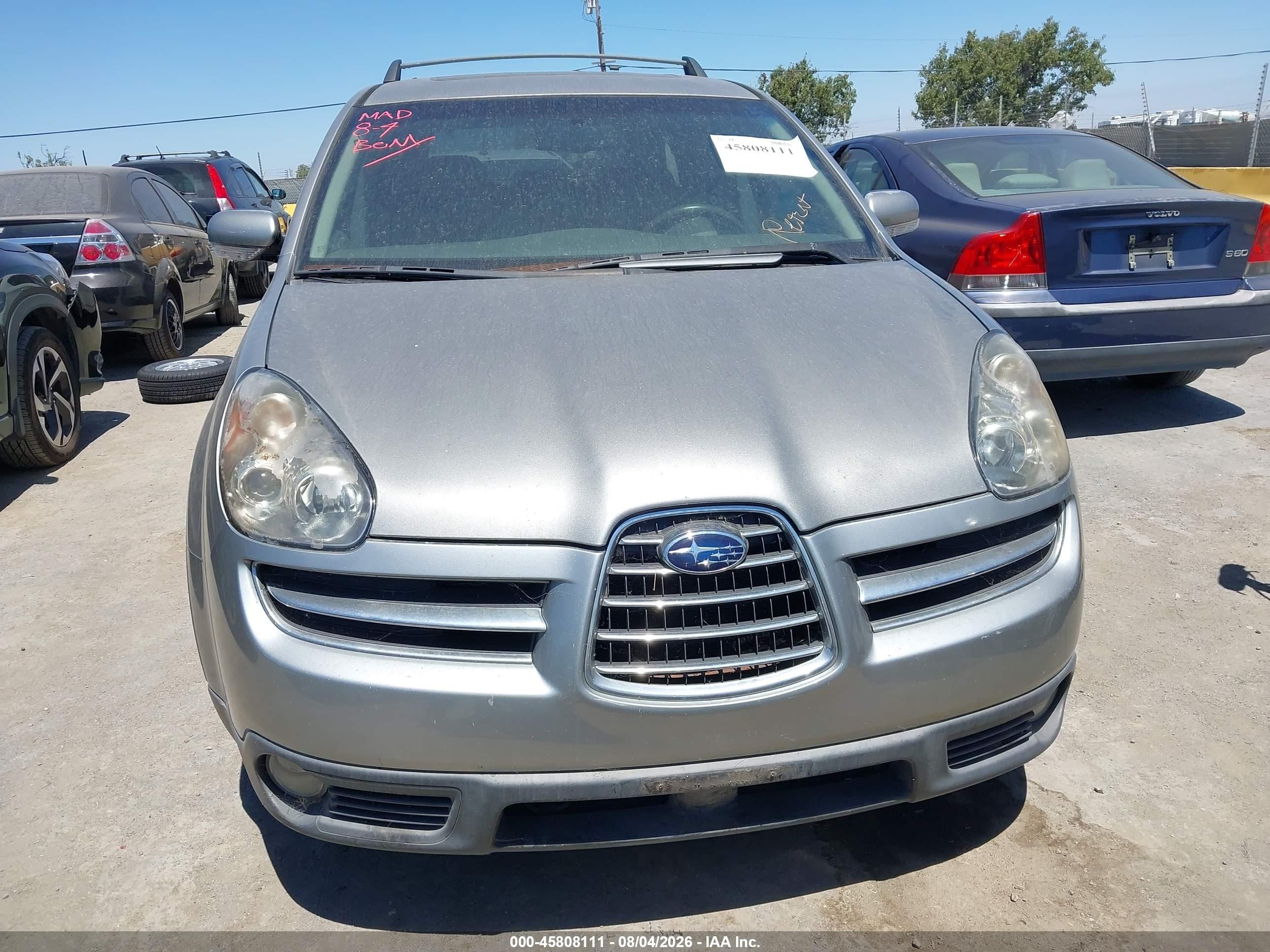 2006 Subaru B9 Tribeca Base 5-passenger/limited 5-passenger Серый vin: 4S4WX82C464417839