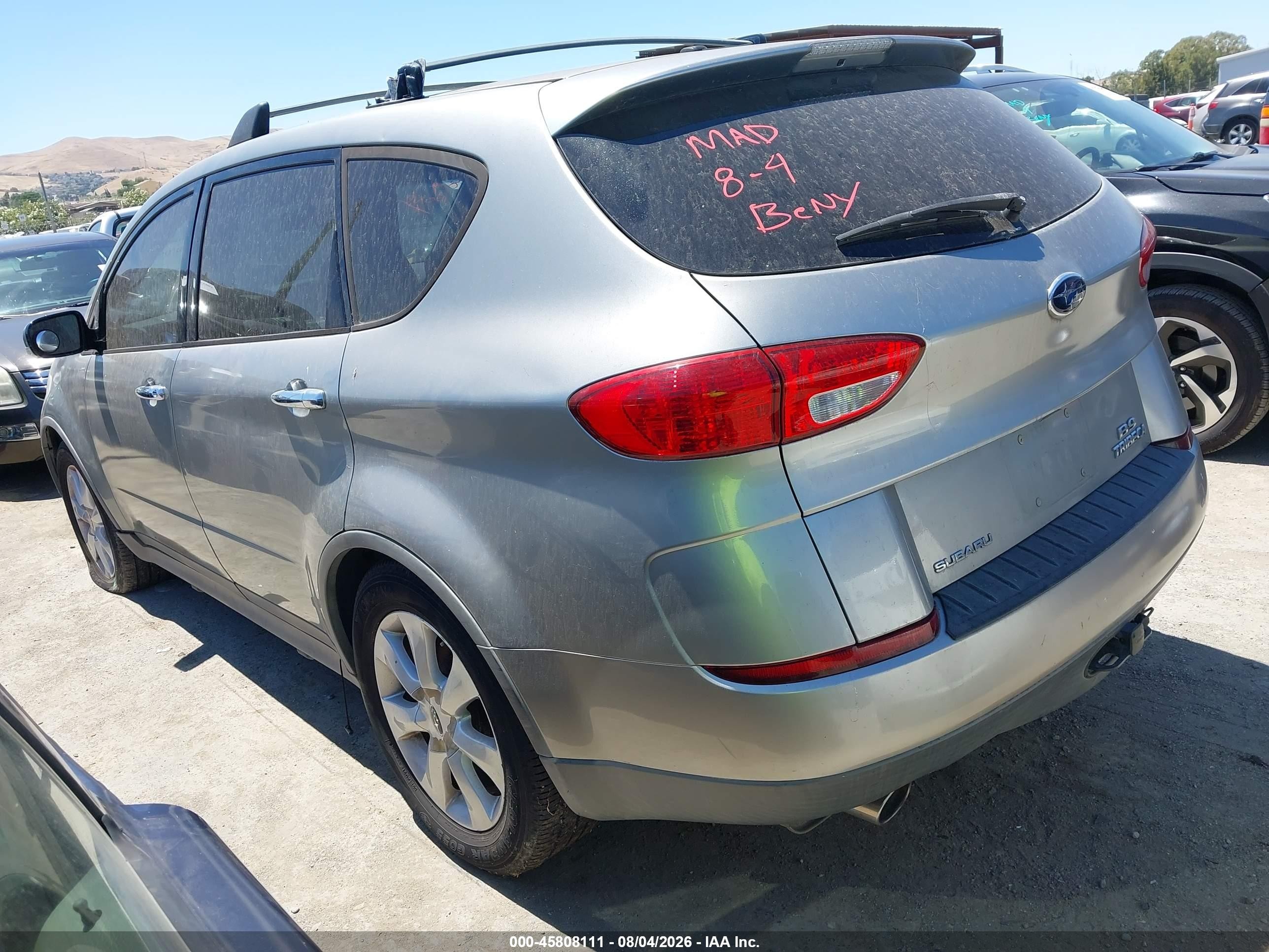2006 Subaru B9 Tribeca Base 5-passenger/limited 5-passenger Серый vin: 4S4WX82C464417839