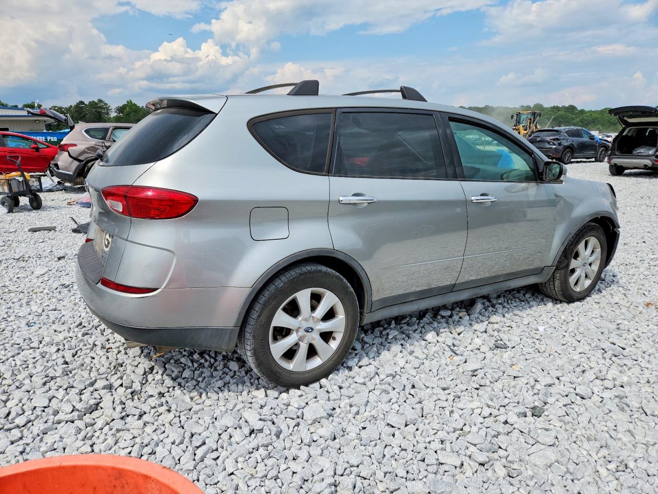 2006 Subaru B9 Tribeca 3.0 H6 Silver vin: 4S4WX82C464418781