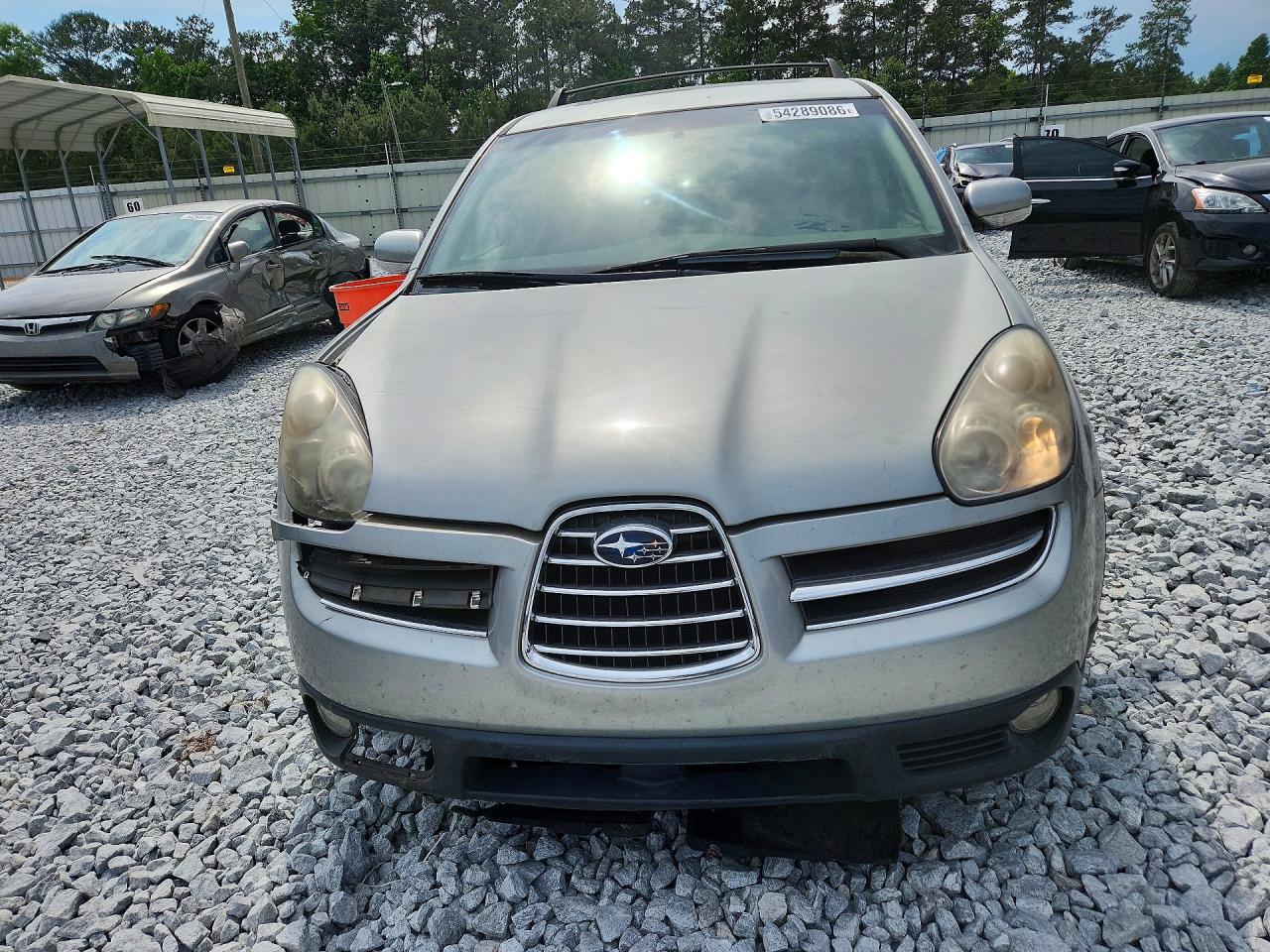 2006 Subaru B9 Tribeca 3.0 H6 Silver vin: 4S4WX82C464418781