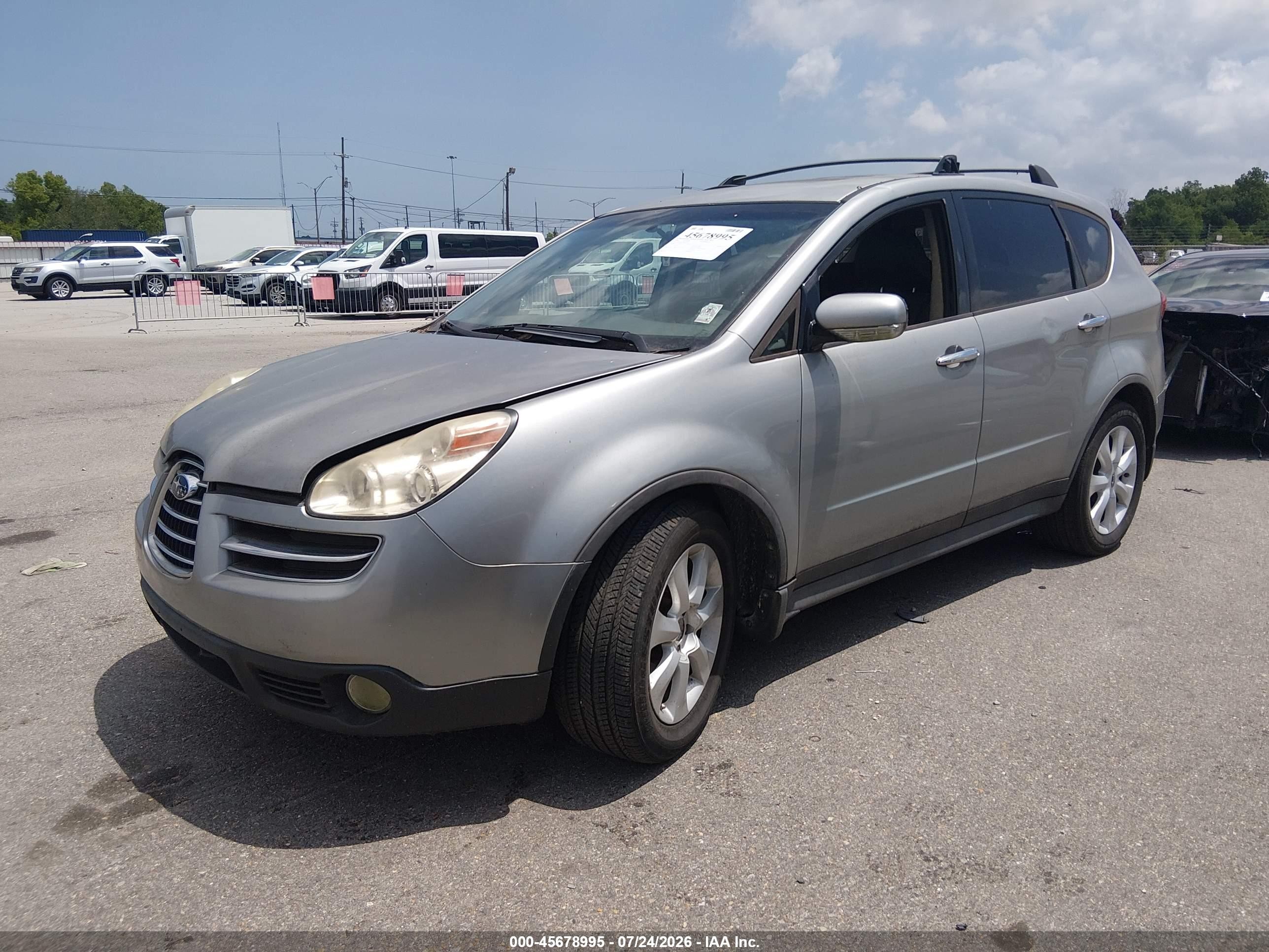 2006 Subaru B9 Tribeca Base 5-passenger/limited 5-passenger Silver vin: 4S4WX82C564421639