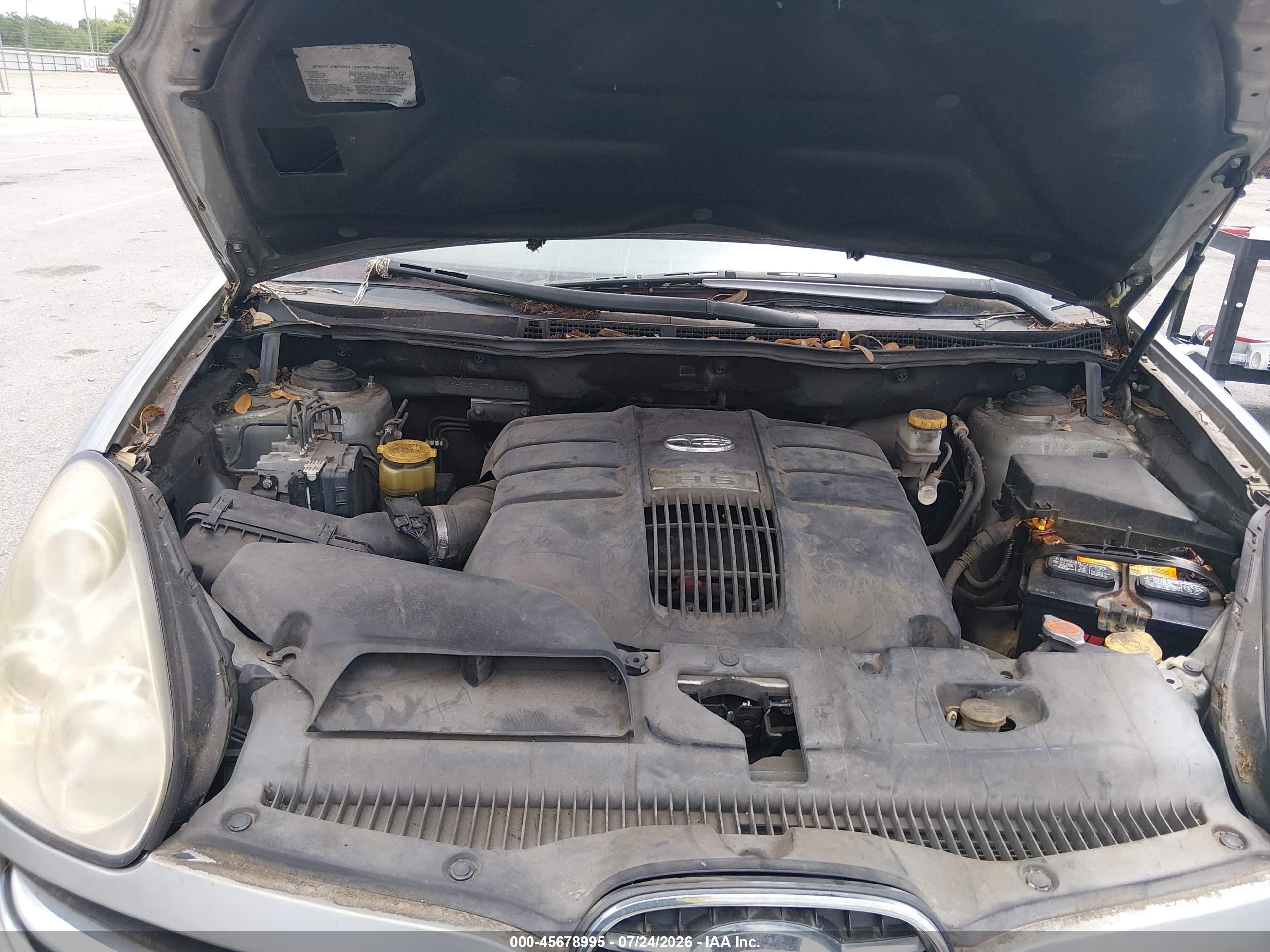 2006 Subaru B9 Tribeca Base 5-passenger/limited 5-passenger Silver vin: 4S4WX82C564421639
