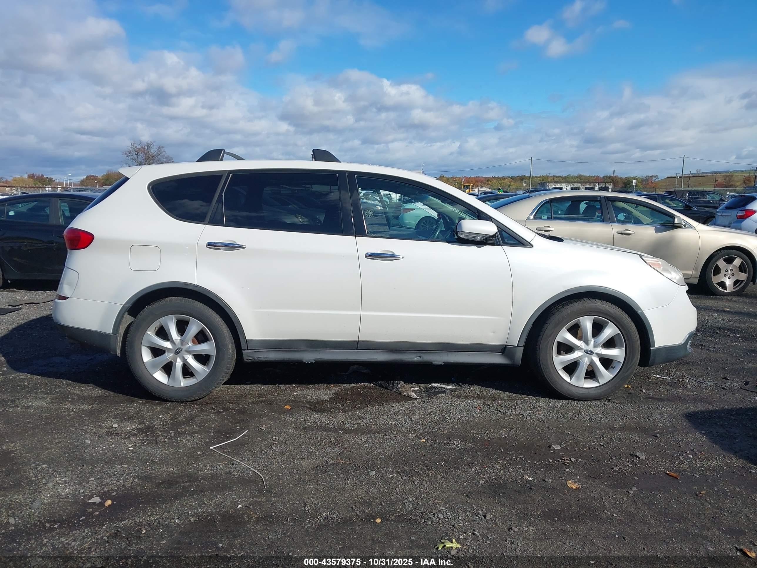 2006 Subaru B9 Tribeca Base 5-passenger/limited 5-passenger White vin: 4S4WX82C564426369