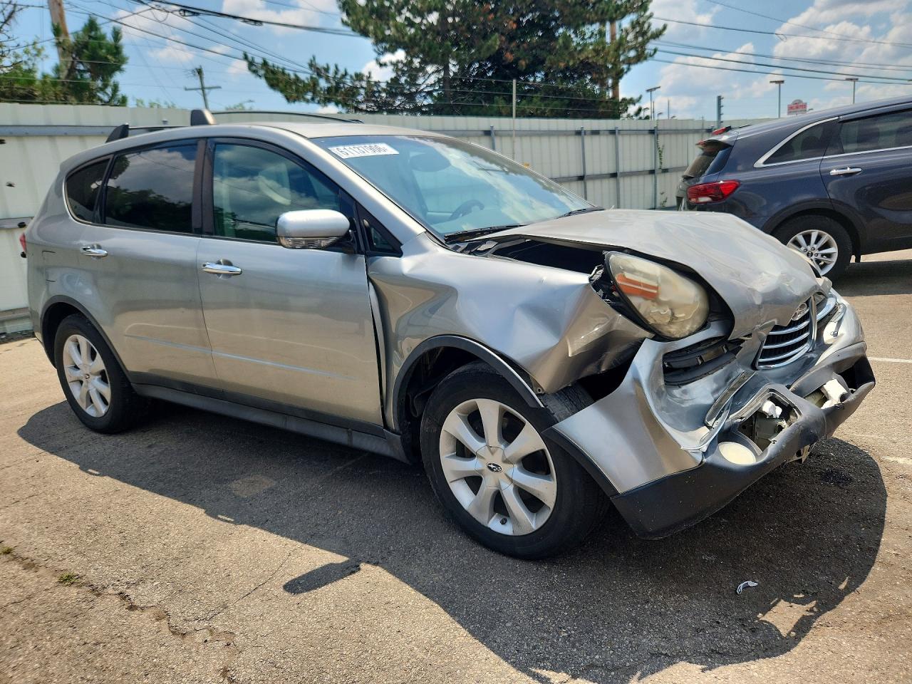 2006 Subaru B9 Tribeca 3.0 H6 Silver vin: 4S4WX82C664414893