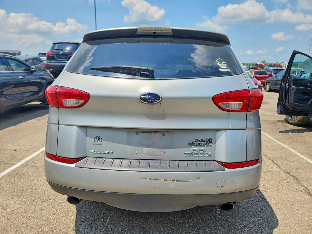 2006 Subaru B9 Tribeca 3.0 H6 Silver vin: 4S4WX82C664414893