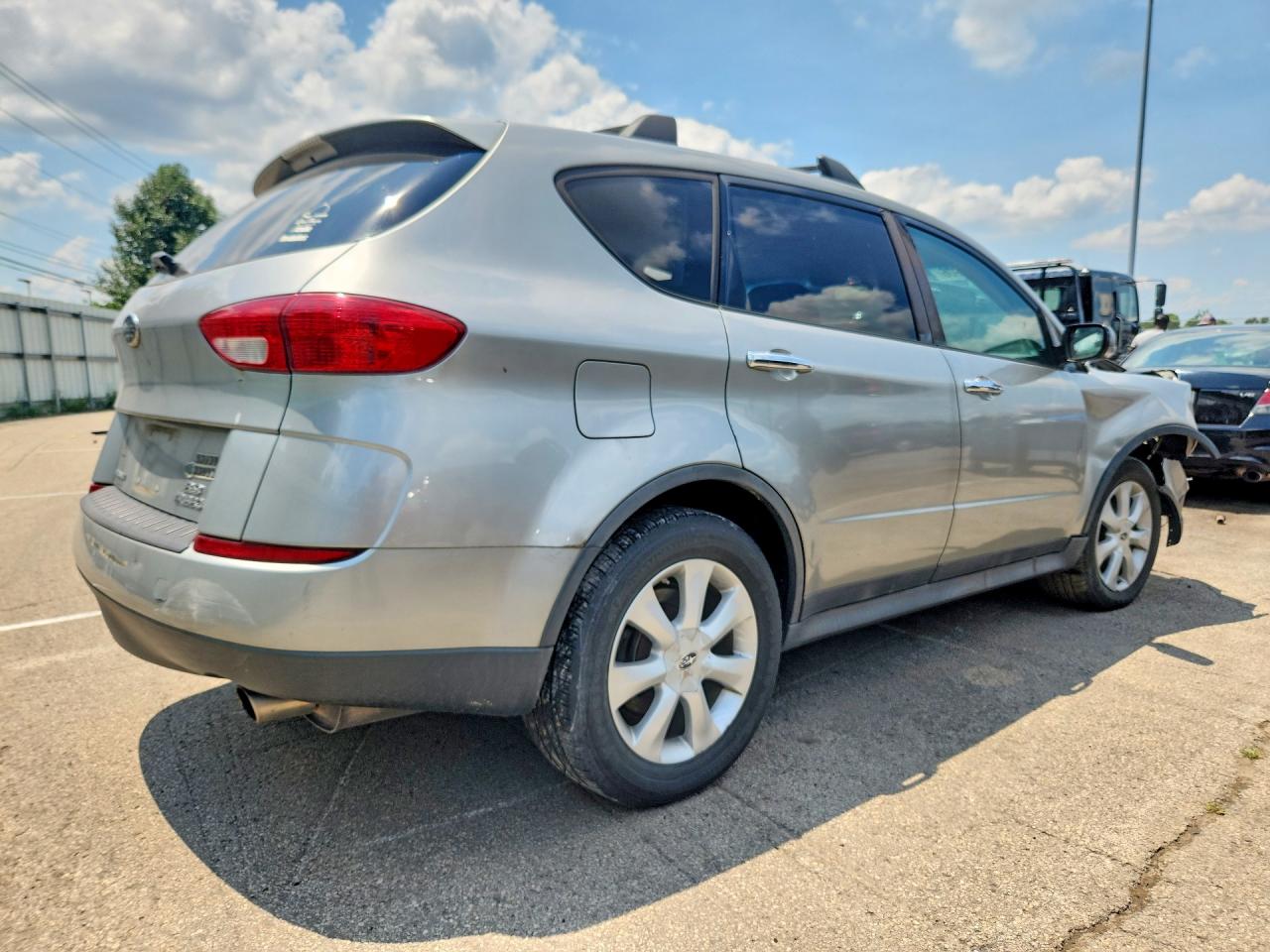2006 Subaru B9 Tribeca 3.0 H6 Silver vin: 4S4WX82C664414893