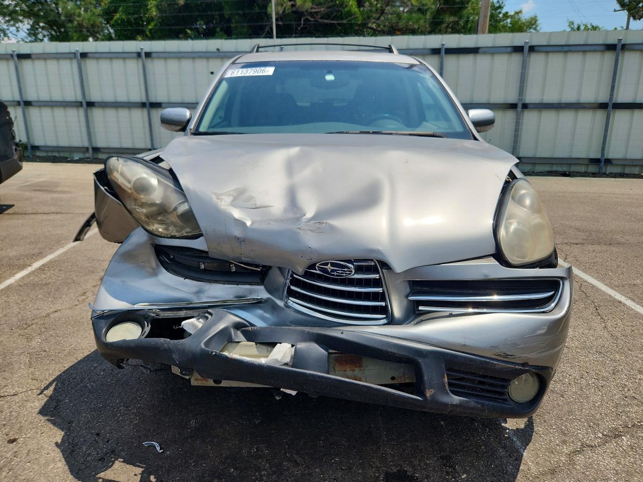 2006 Subaru B9 Tribeca 3.0 H6 Silver vin: 4S4WX82C664414893