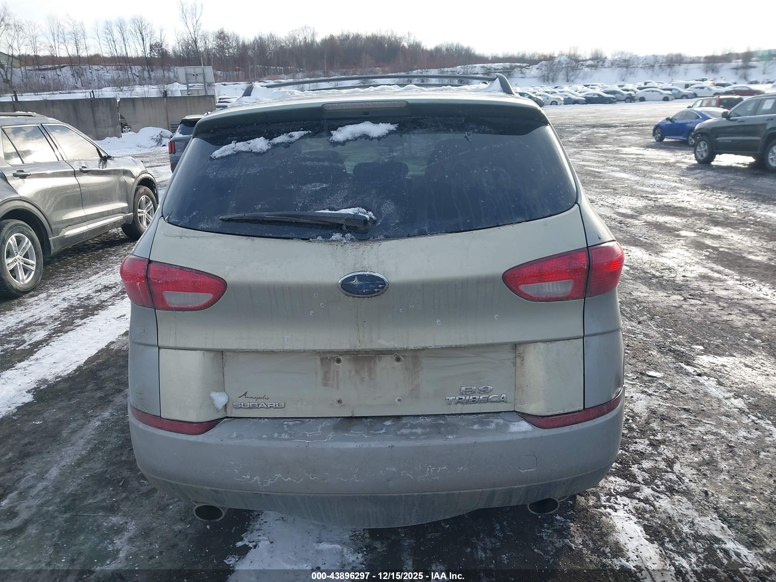 2006 Subaru B9 Tribeca Base 5-passenger Gray vin: 4S4WX82C664429362
