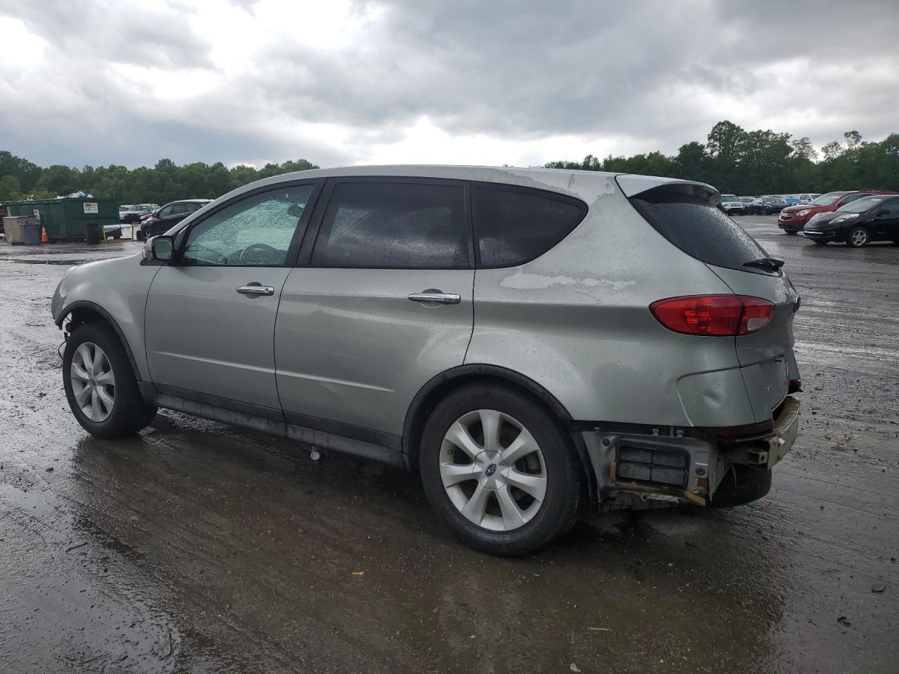 2006 Subaru B9 Tribeca 3.0 H6 Серебряный vin: 4S4WX82C864420288