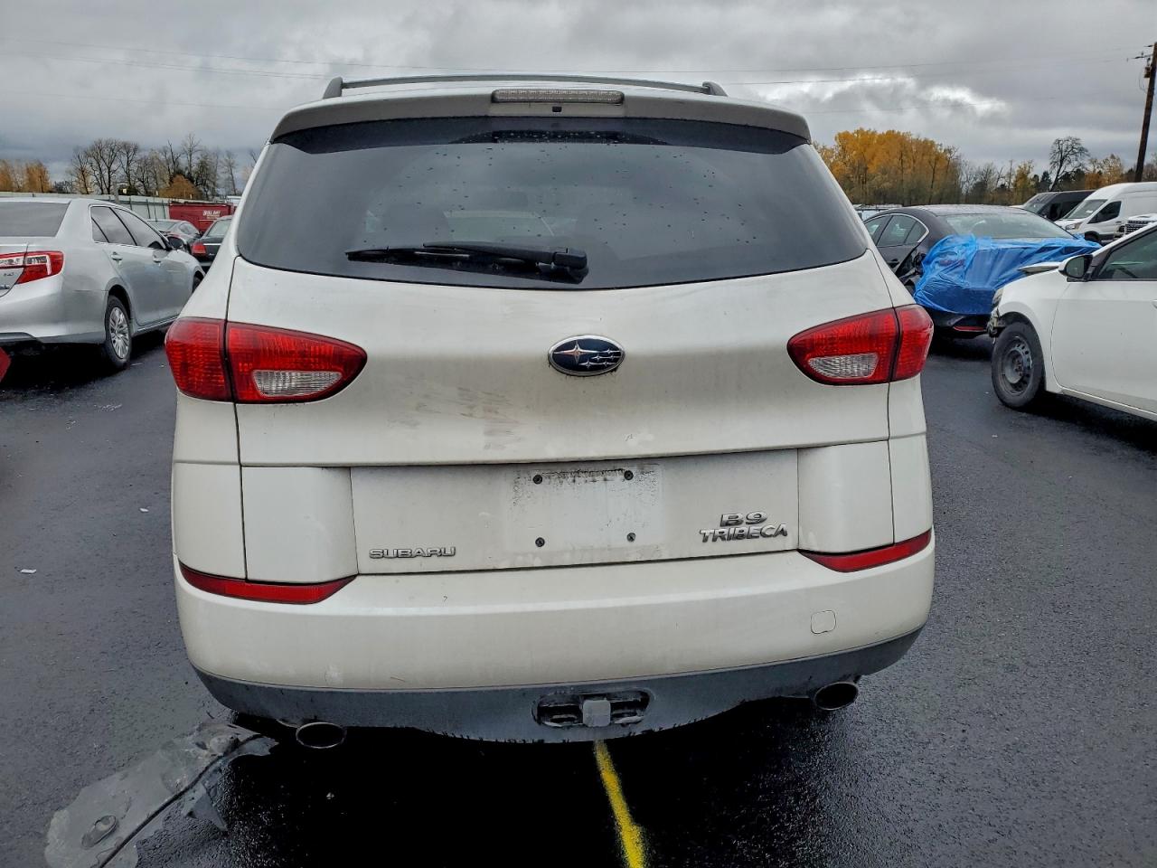 2006 Subaru B9 Tribeca 3.0 H6 White vin: 4S4WX82C964429808