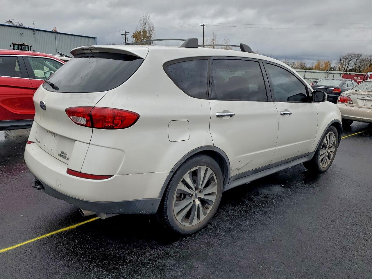 2006 Subaru B9 Tribeca 3.0 H6 White vin: 4S4WX82C964429808