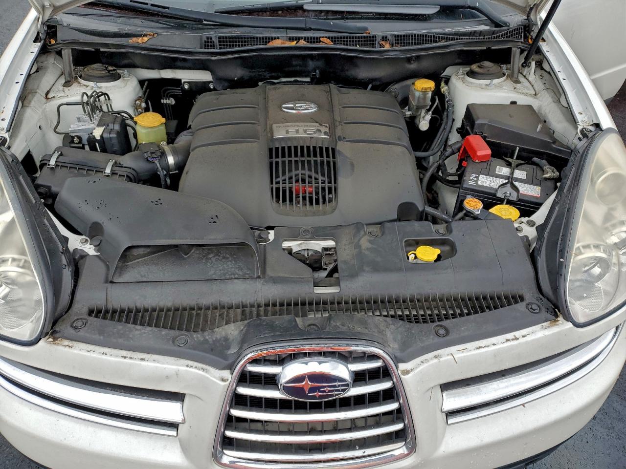 2006 Subaru B9 Tribeca 3.0 H6 White vin: 4S4WX82C964429808
