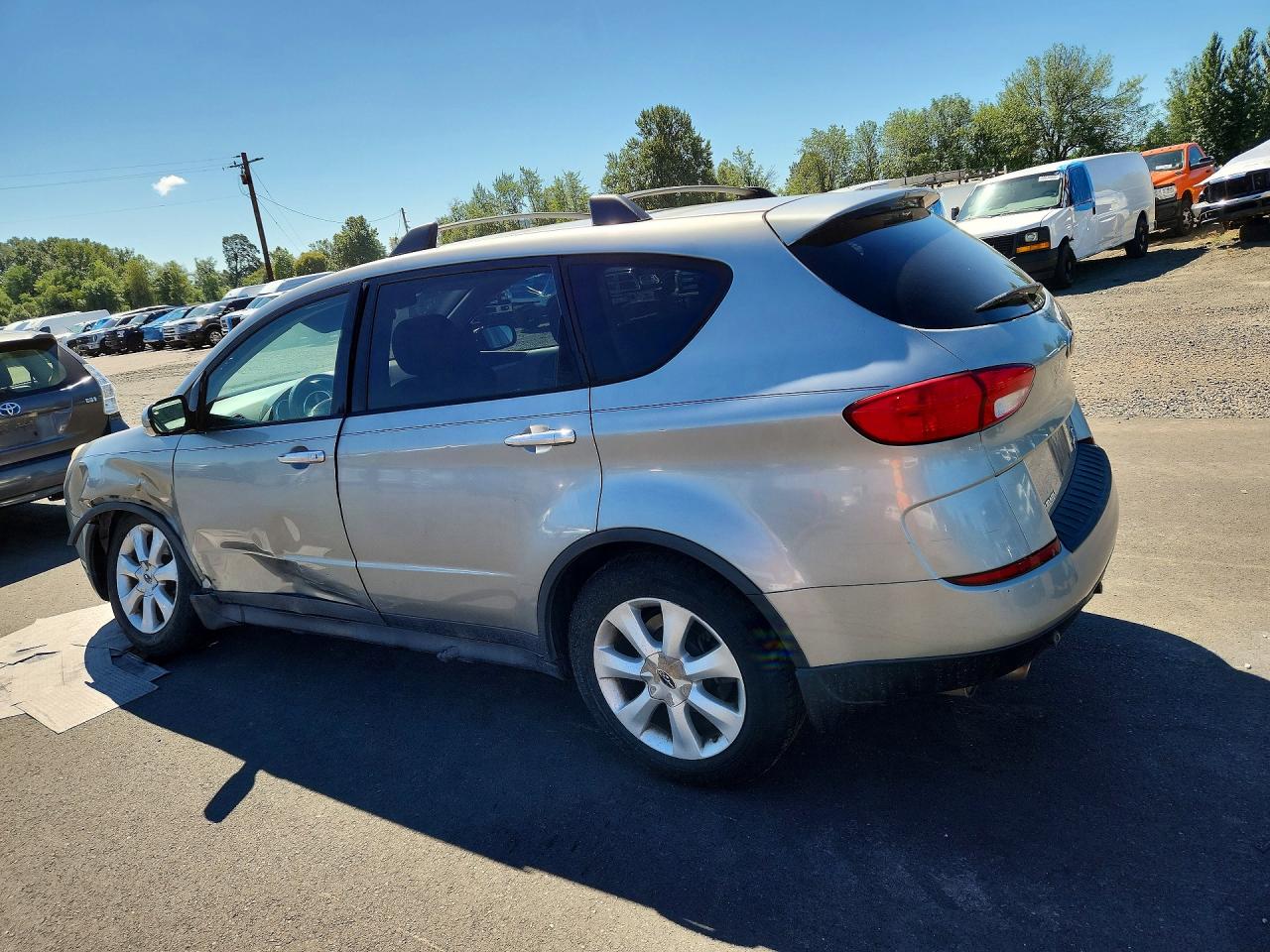 2006 Subaru B9 Tribeca 3.0 H6 Gray vin: 4S4WX82CX64428845