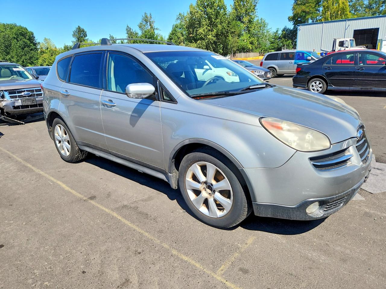 2006 Subaru B9 Tribeca 3.0 H6 Gray vin: 4S4WX82CX64428845