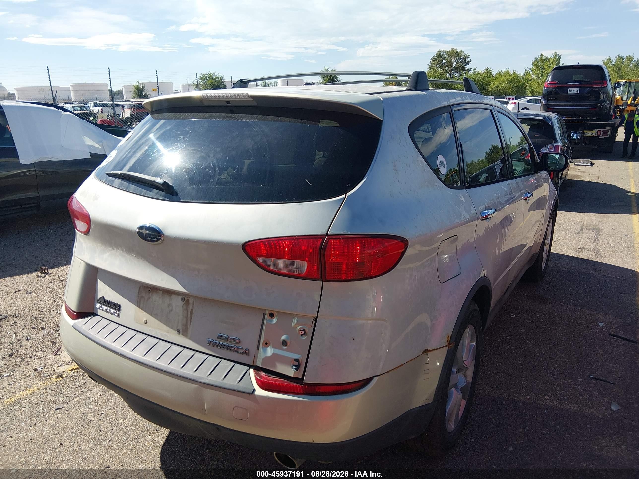 2006 Subaru B9 Tribeca Base 5-passenger/limited 5-passenger Gray vin: 4S4WX83C064426388