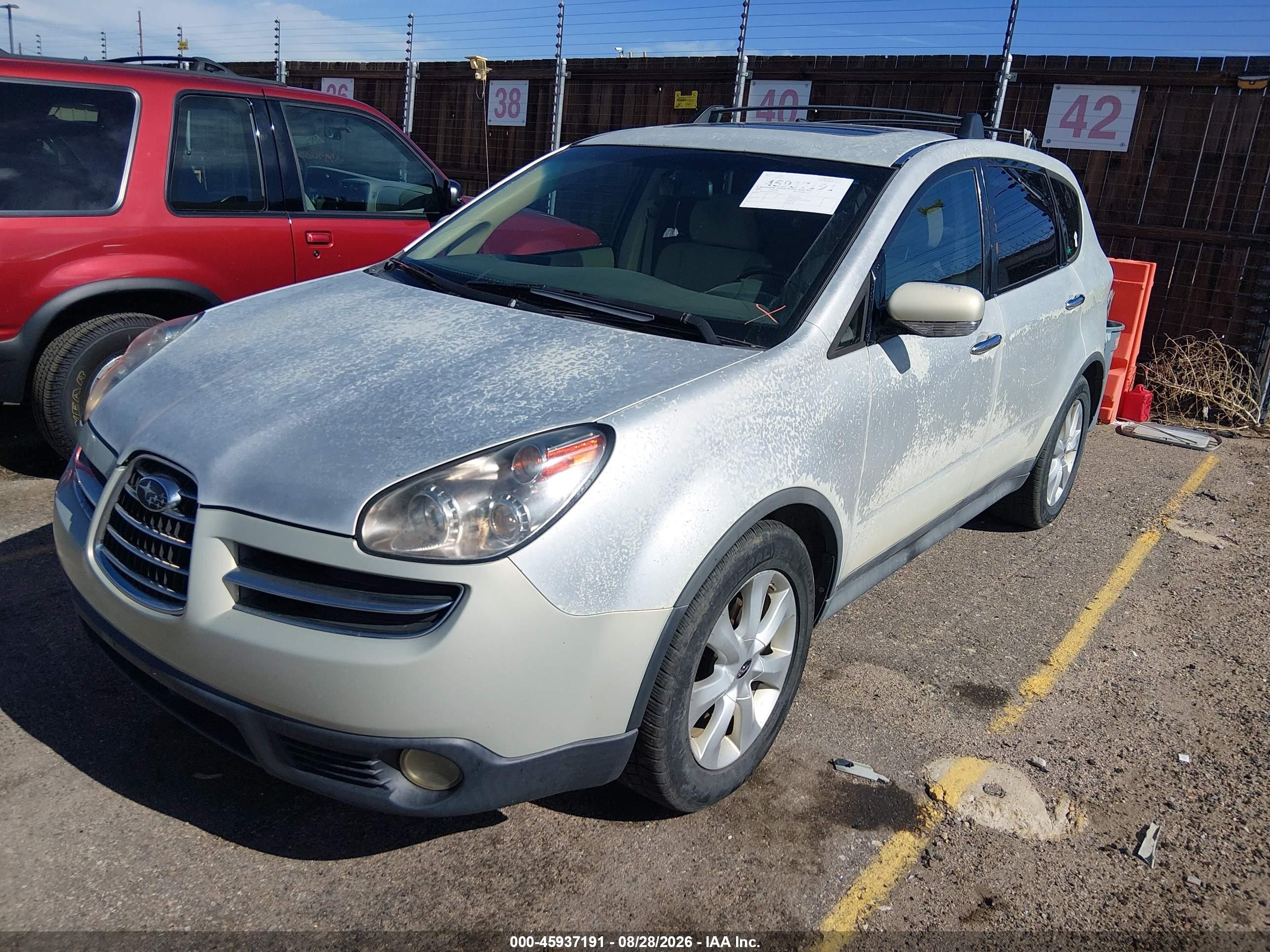 2006 Subaru B9 Tribeca Base 5-passenger/limited 5-passenger Gray vin: 4S4WX83C064426388