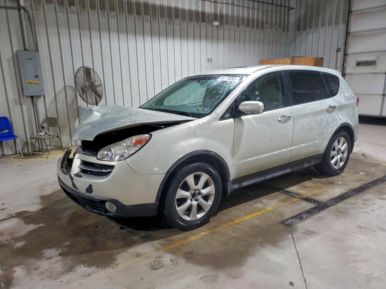 2006 Subaru B9 Tribeca 3.0 H6 Beige vin: 4S4WX83C264422178