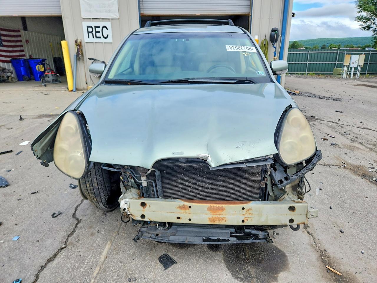 2006 Subaru B9 Tribeca 3.0 H6 Green vin: 4S4WX83C464401588