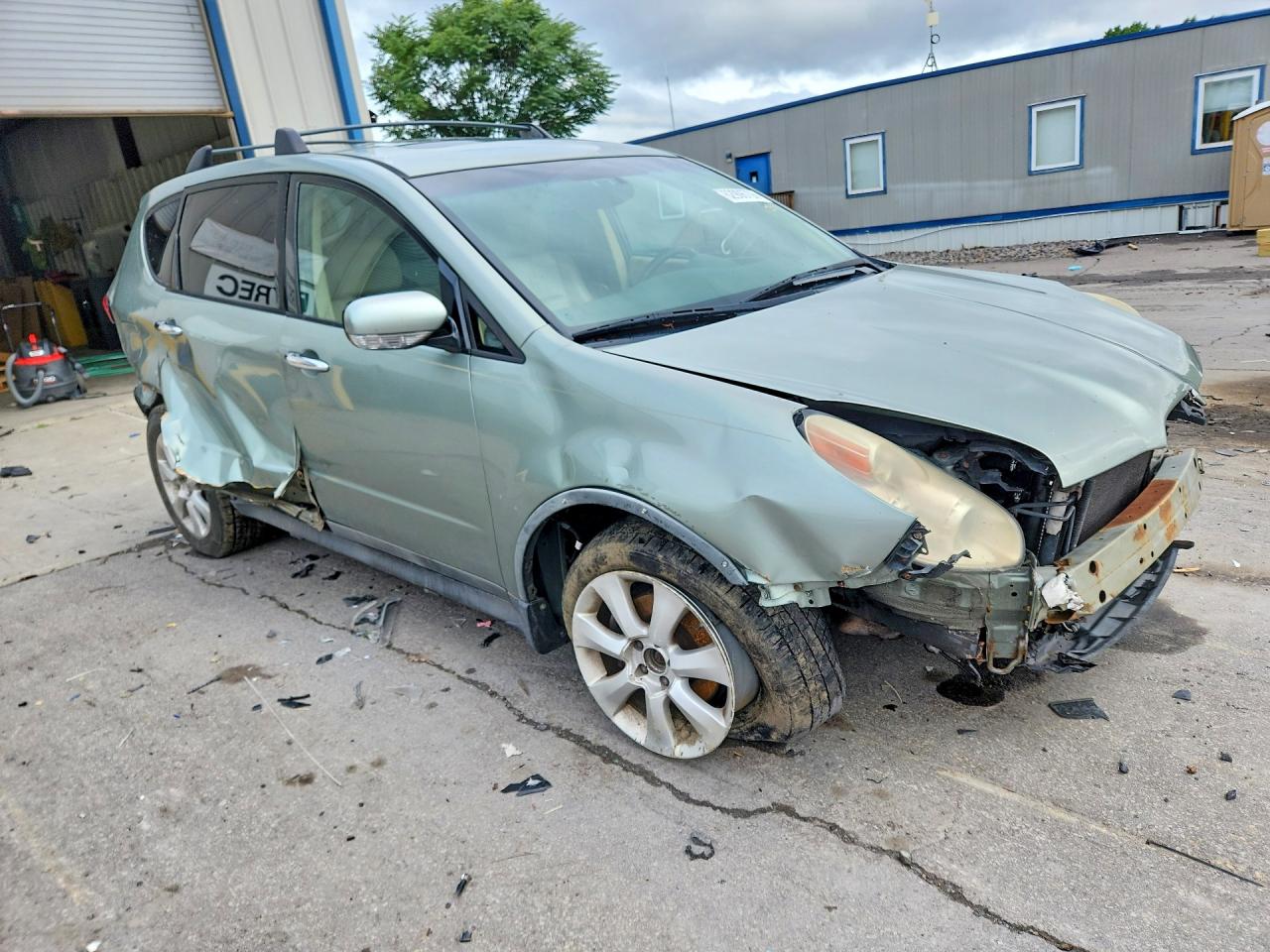 2006 Subaru B9 Tribeca 3.0 H6 Green vin: 4S4WX83C464401588