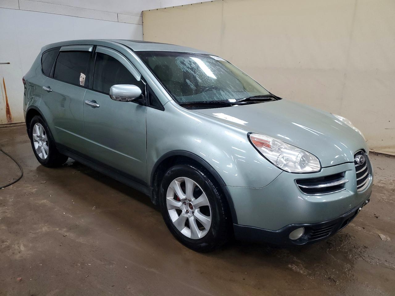 2006 Subaru B9 Tribeca 3.0 H6 Green vin: 4S4WX83C864411525