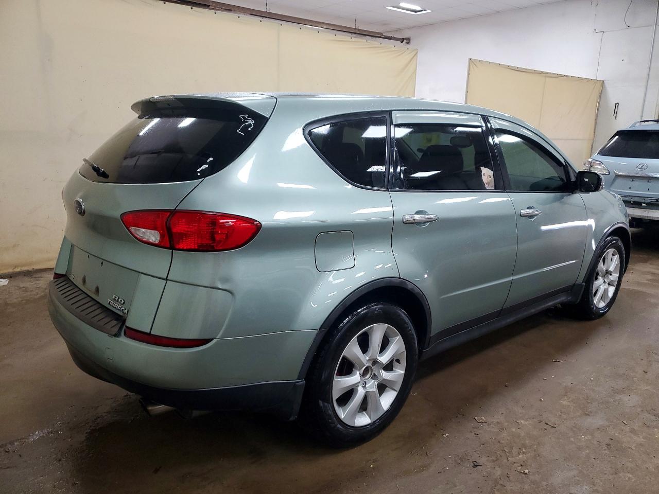 2006 Subaru B9 Tribeca 3.0 H6 Green vin: 4S4WX83C864411525