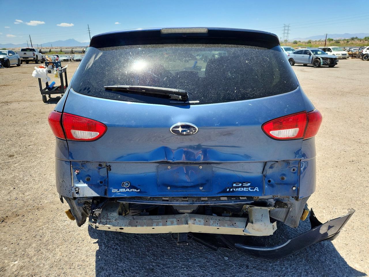 2006 Subaru B9 Tribeca 3.0 H6 Синий vin: 4S4WX83CX64419108