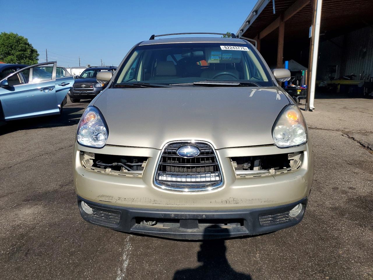 2007 Subaru B9 Tribeca 3.0 H6 Золотой vin: 4S4WX83D974409017