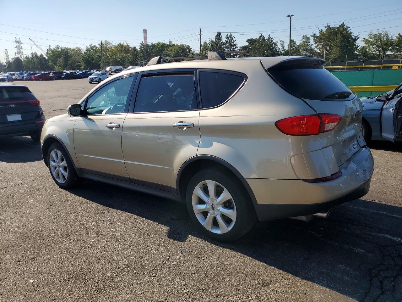 2007 Subaru B9 Tribeca 3.0 H6 Золотой vin: 4S4WX83D974409017