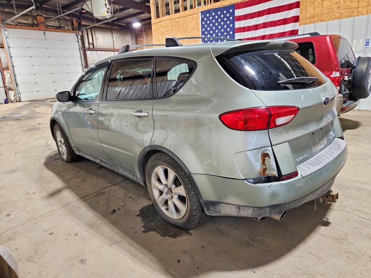 2006 Subaru B9 Tribeca 3.0 H6 Green vin: 4S4WX85C164400203