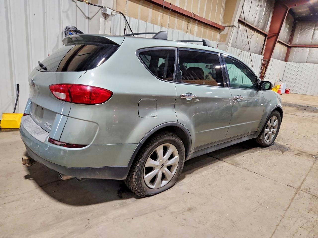 2006 Subaru B9 Tribeca 3.0 H6 Green vin: 4S4WX85C164400203