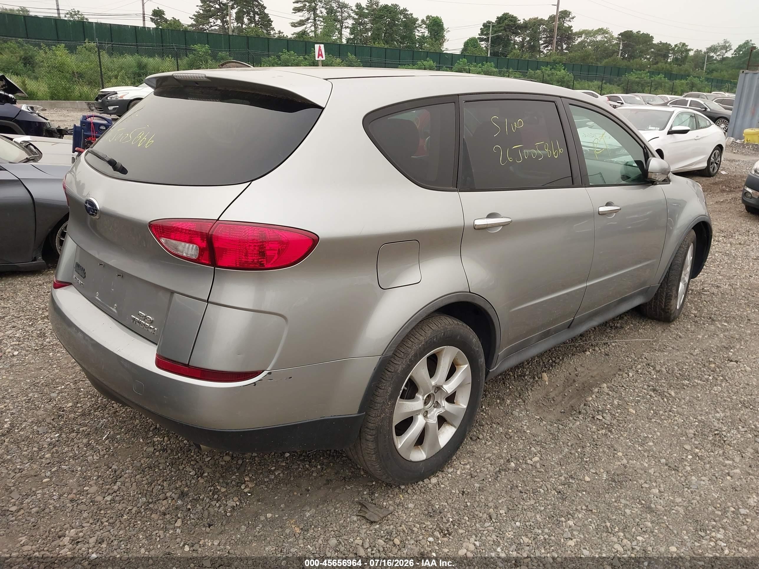 2006 Subaru B9 Tribeca Base 7-passenger/limited 7-passenger Gray vin: 4S4WX85C164419365