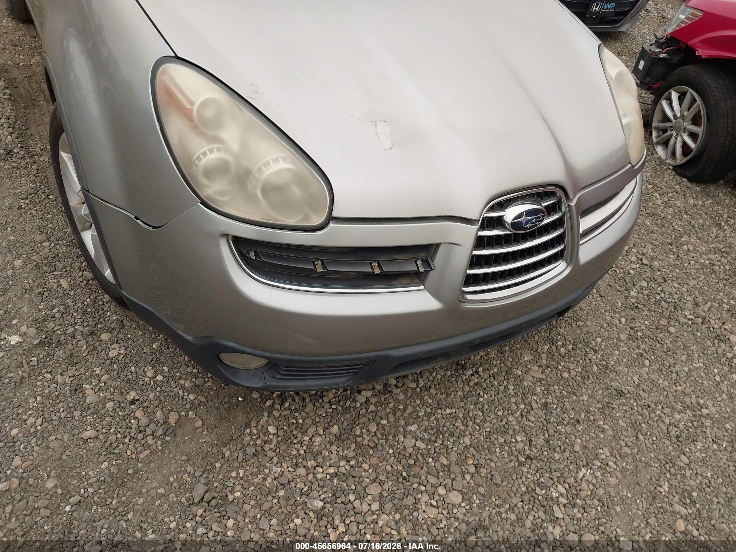 2006 Subaru B9 Tribeca Base 7-passenger/limited 7-passenger Gray vin: 4S4WX85C164419365