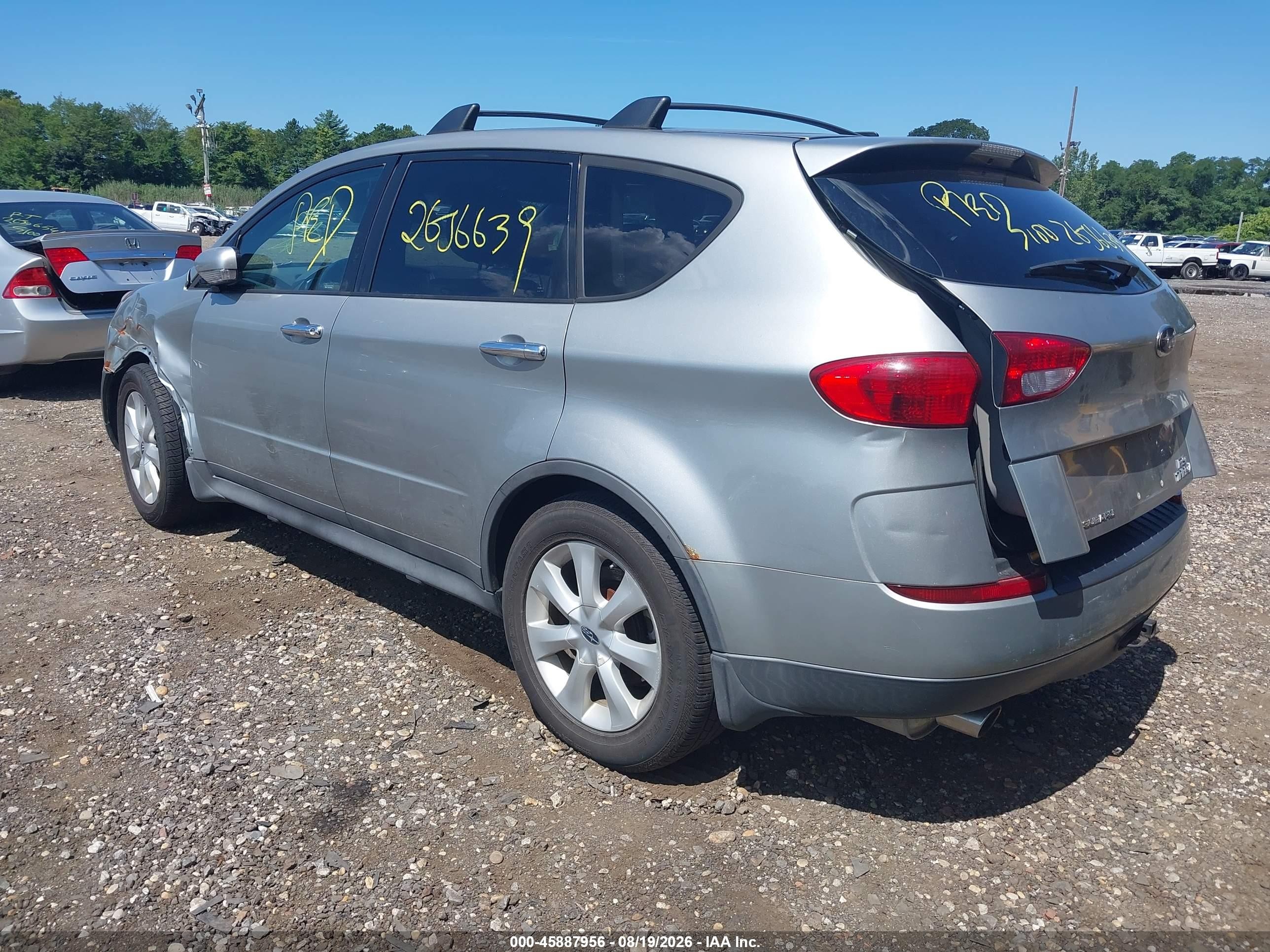2006 Subaru B9 Tribeca Limited 7-passenger Silver vin: 4S4WX85C164425327