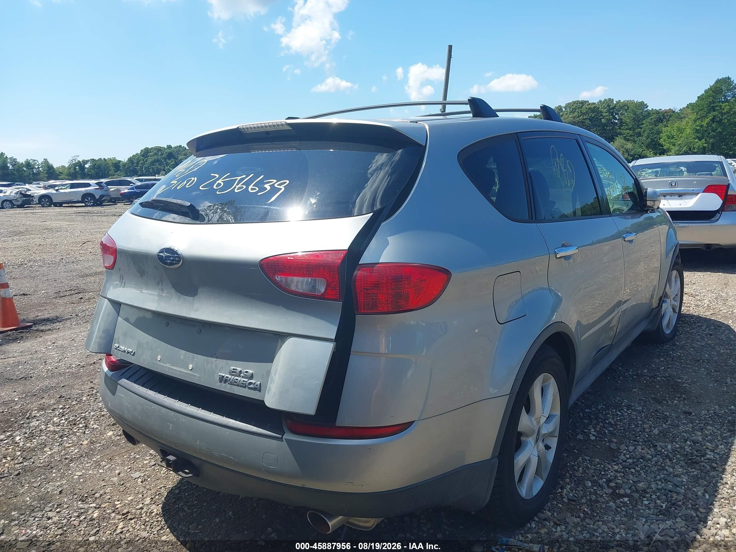 2006 Subaru B9 Tribeca Limited 7-passenger Silver vin: 4S4WX85C164425327